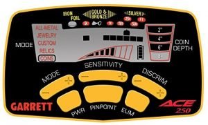 Garrett Ace 250 Metal Detector